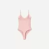 Strappy blond spets bodysuit Strappy blond spets bodysuit