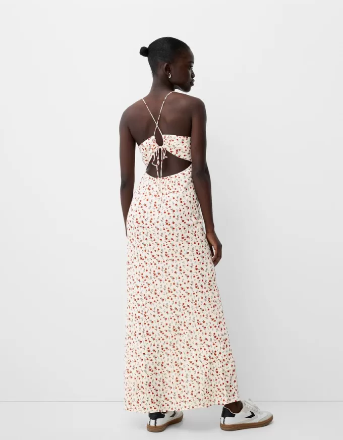 Strappy crepe maxiklänning Strappy crepe maxiklänning