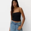 Strappy topp med rosettdetalj Strappy topp med rosettdetalj