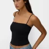 Strappy topp med rosettdetalj Strappy topp med rosettdetalj