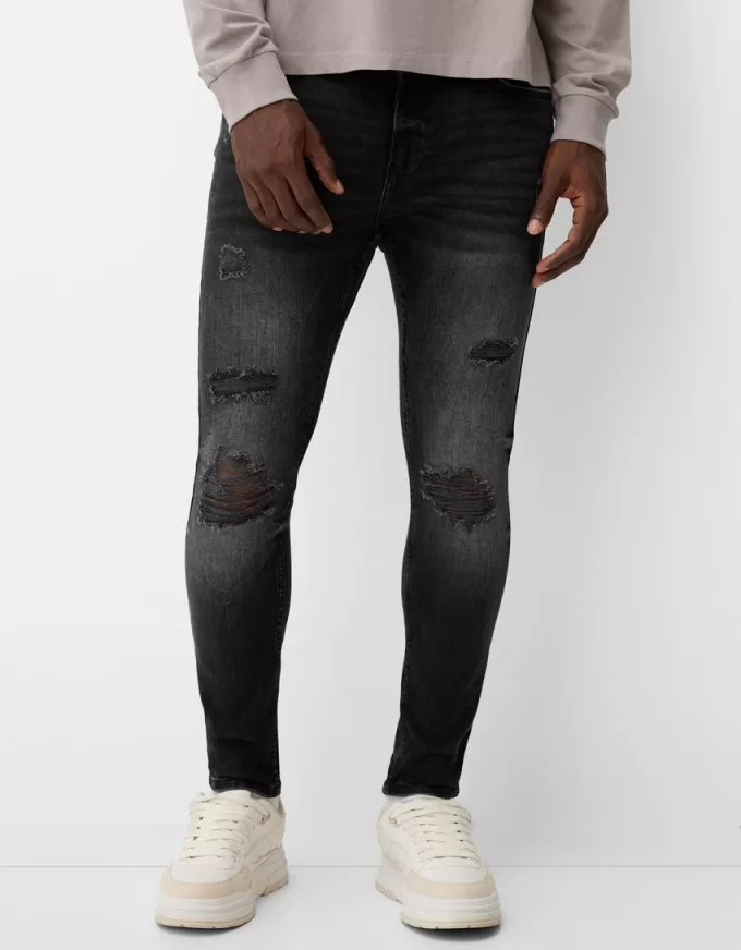 Super smala slitna jeans Super smala slitna jeans