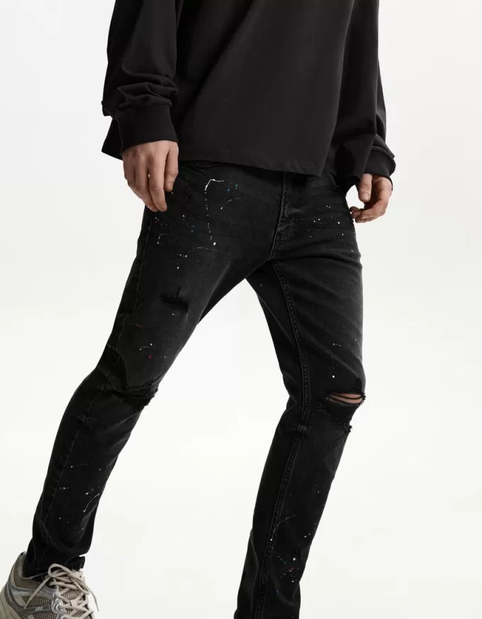 Super smala slitna jeans Super smala slitna jeans