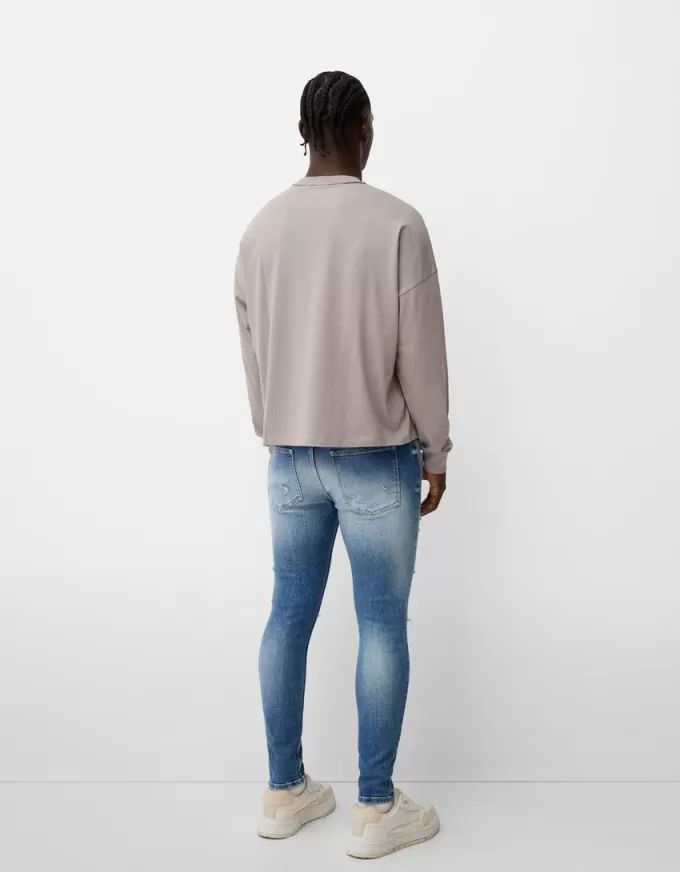 Super smala slitna jeans Super smala slitna jeans