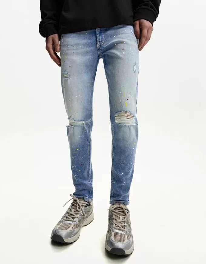 Super smala slitna jeans Super smala slitna jeans