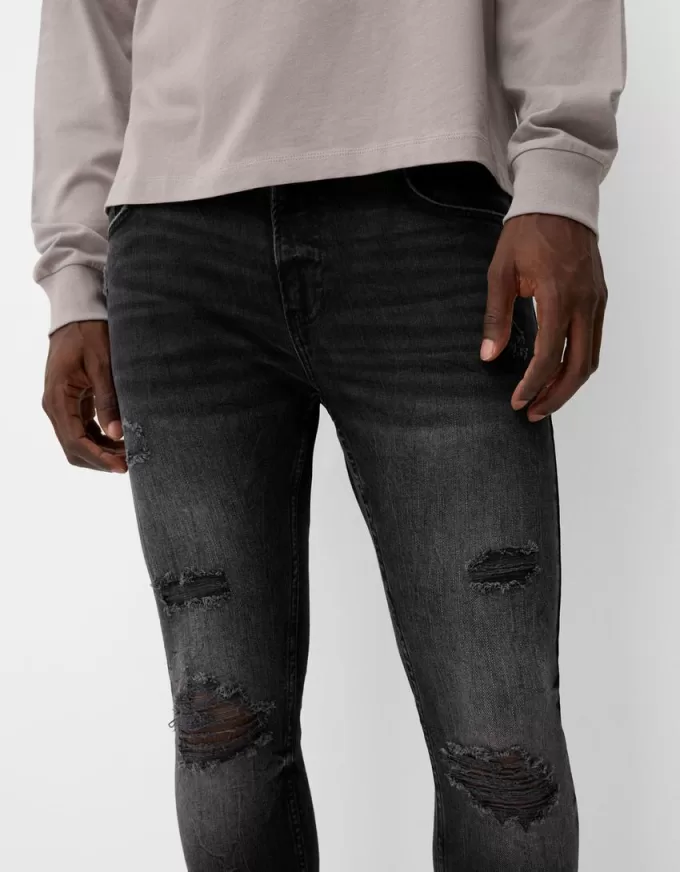 Super smala slitna jeans Super smala slitna jeans