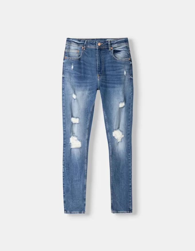 Super smala slitna jeans Super smala slitna jeans