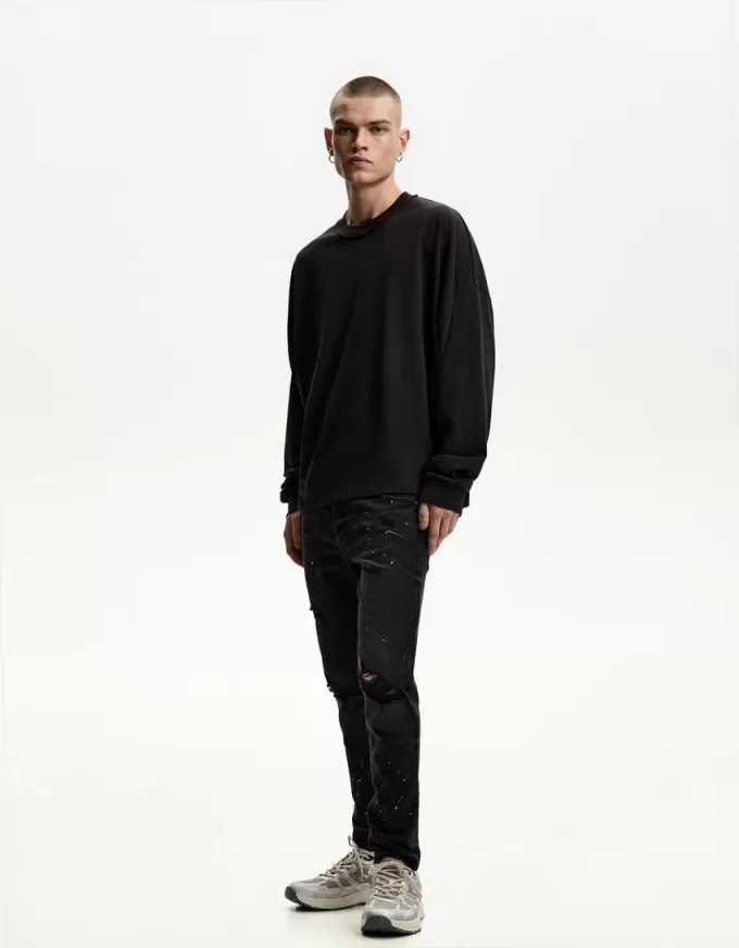 Super smala slitna jeans Super smala slitna jeans