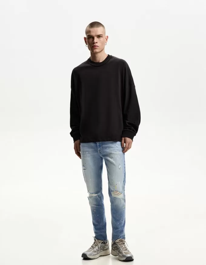 Super smala slitna jeans Super smala slitna jeans