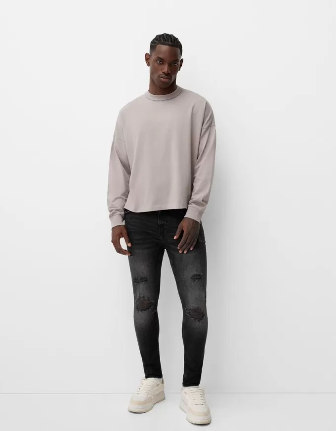 Super smala slitna jeans Super smala slitna jeans