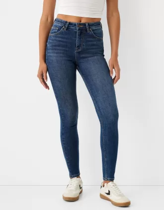 Superhöga skinny-jeans