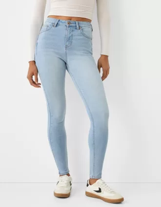 Superhöga skinny-jeans