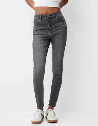 Superhöga skinny-jeans