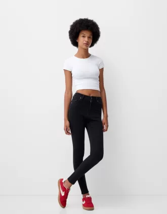 Superhöga skinny-jeans