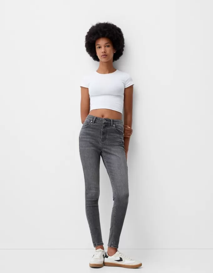 Superhöga skinny-jeans Superhöga skinny-jeans
