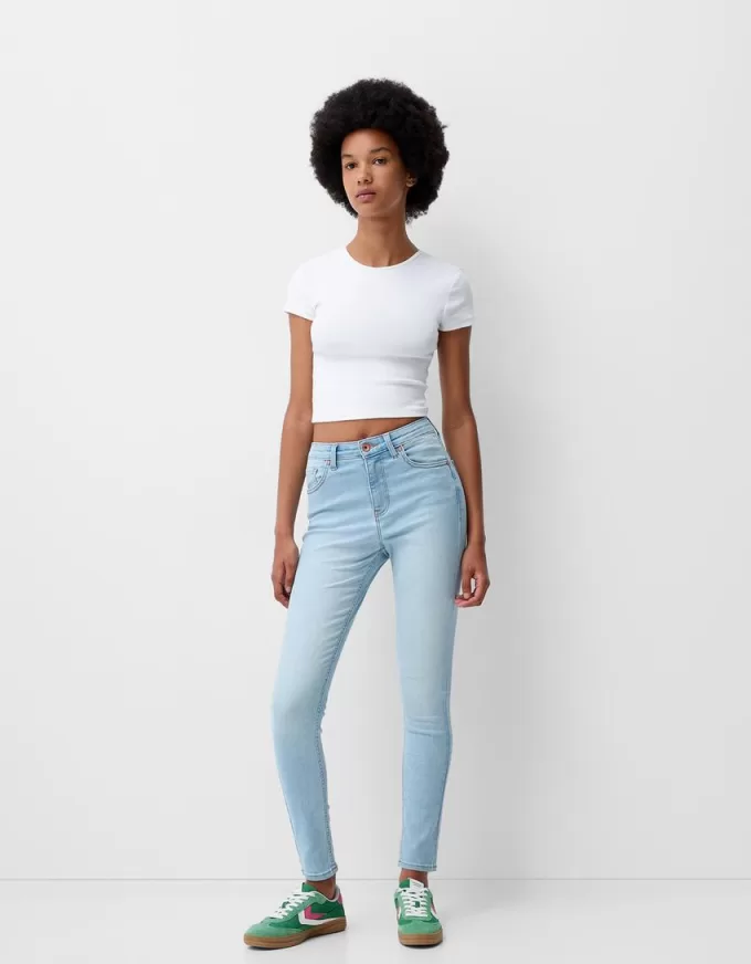 Superhöga skinny-jeans Superhöga skinny-jeans