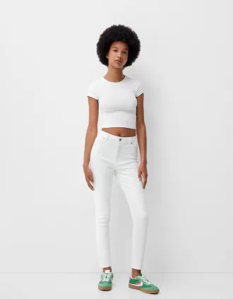 Superhöga skinny-jeans
