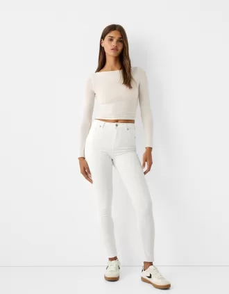 Superhöga skinny-jeans