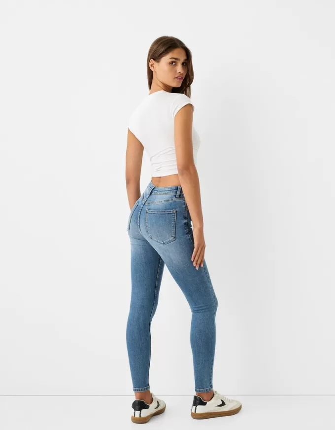Superhöga skinny-jeans Superhöga skinny-jeans