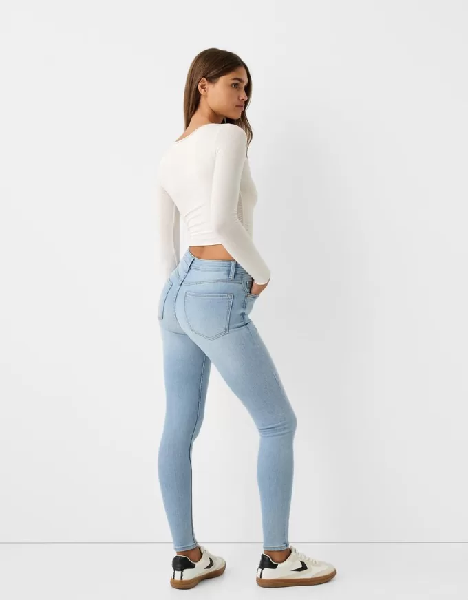 Superhöga skinny-jeans Superhöga skinny-jeans