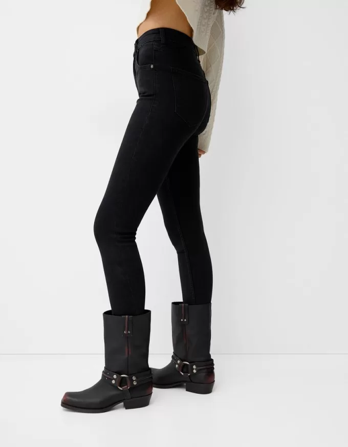 Superhöga skinny-jeans Superhöga skinny-jeans