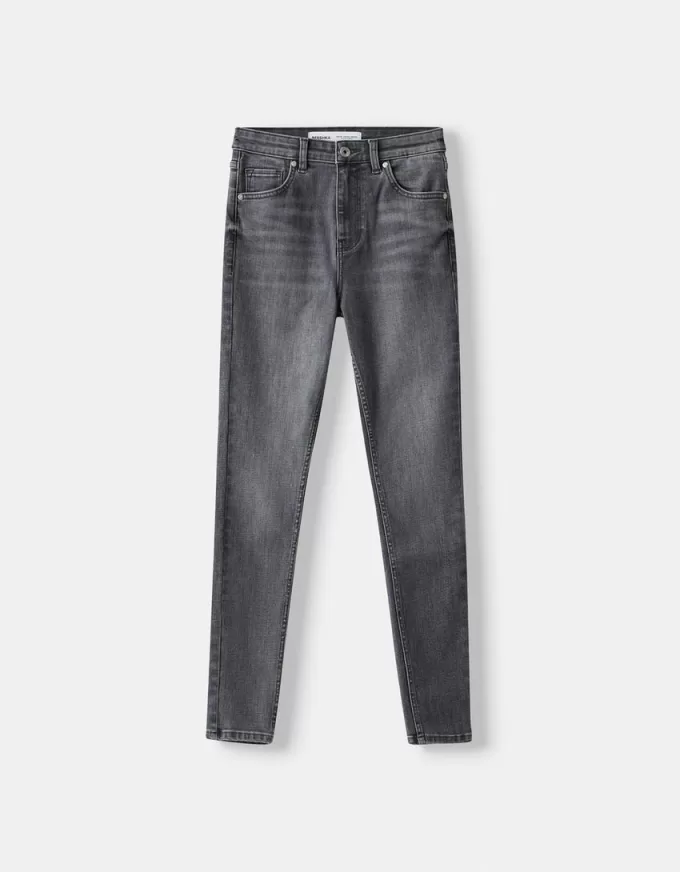 Superhöga skinny-jeans