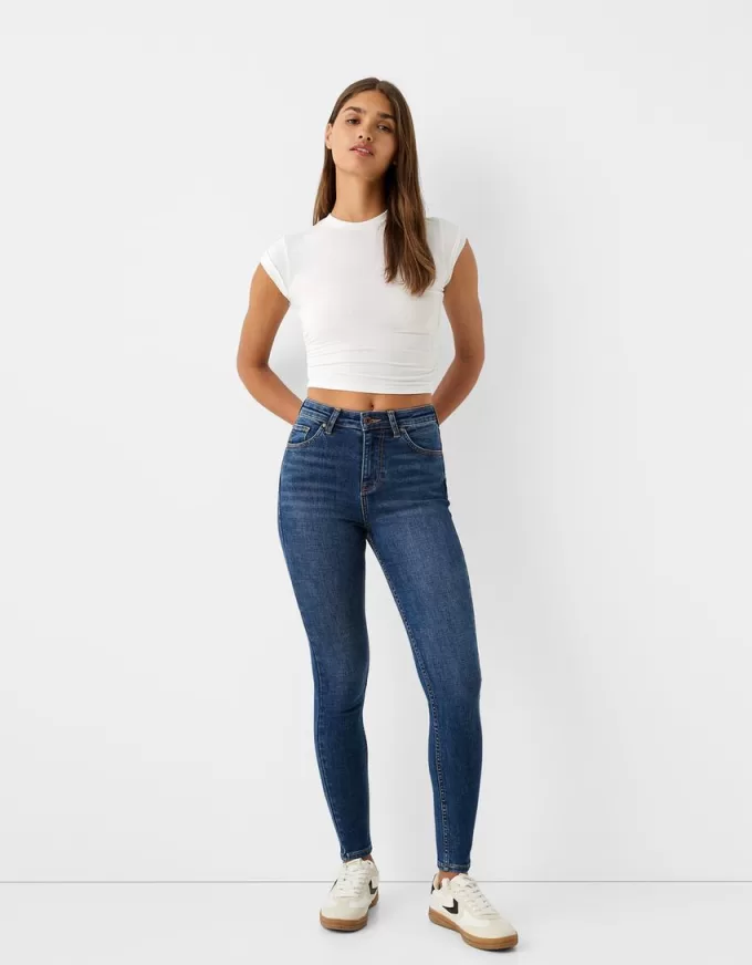 Superhöga skinny-jeans Superhöga skinny-jeans