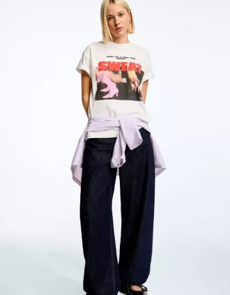 Sweat Charli xcx & Troye Sivan kortärmad T-shirt