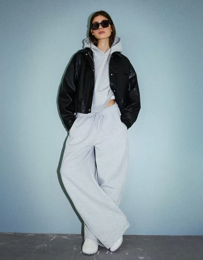 Sweatshirt material fatbyxor Sweatshirt material fatbyxor