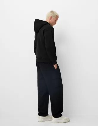 Sweatshirt med dragkedja