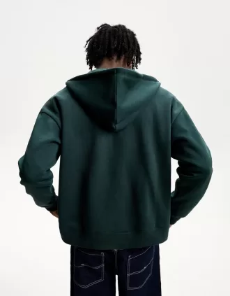 Sweatshirt med dragkedja