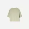 T-shirt med kort ärm och kortärmad passform i kraftig bomull T-shirt med kort ärm och kortärmad passform i kraftig bomull