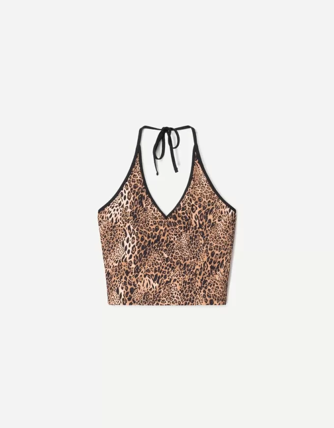 Tankini med djurtryck Tankini med djurtryck