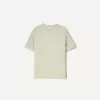 Texturerad kortärmad T-shirt Texturerad kortärmad T-shirt