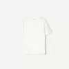 Texturerad kortärmad T-shirt Texturerad kortärmad T-shirt