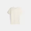Texturerad kortärmad T-shirt Texturerad kortärmad T-shirt
