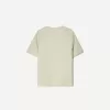 Texturerad kortärmad T-shirt Texturerad kortärmad T-shirt