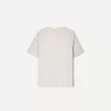 Texturerad kortärmad T-shirt