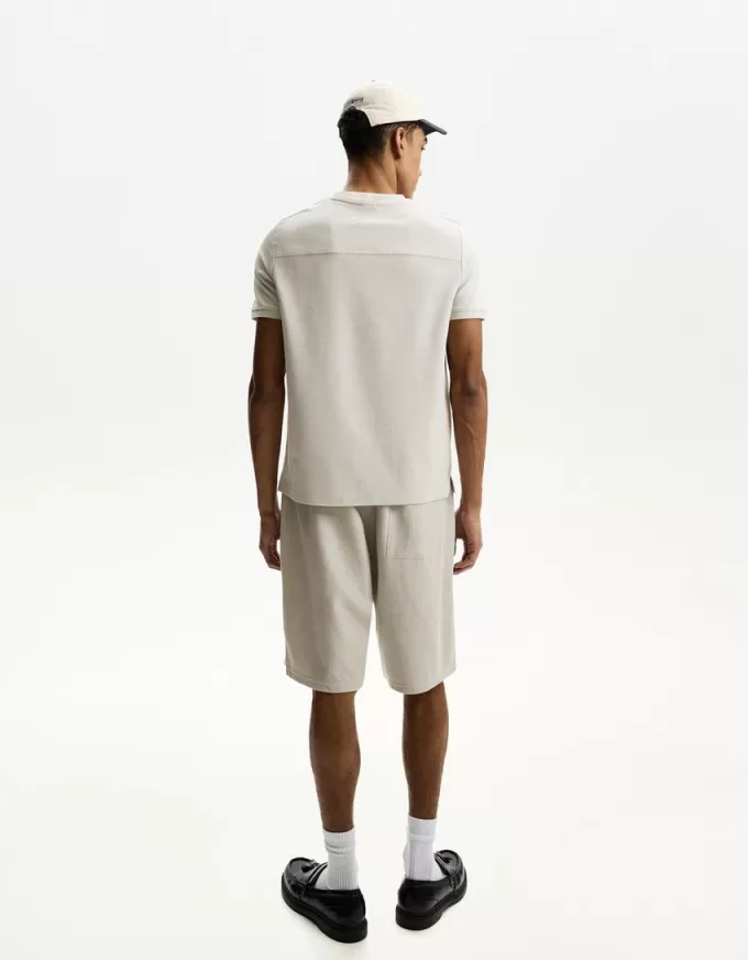 Texturerade bermudashorts Texturerade bermudashorts