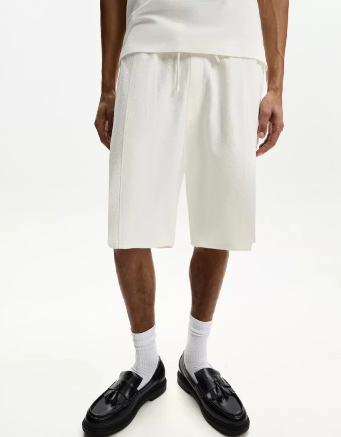 Texturerade bermudashorts Texturerade bermudashorts