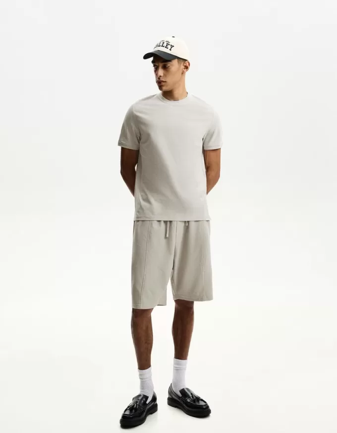Texturerade bermudashorts Texturerade bermudashorts