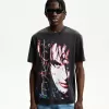 The Cure tryckt T-shirt The Cure tryckt T-shirt