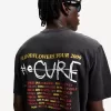 The Cure tryckt T-shirt The Cure tryckt T-shirt