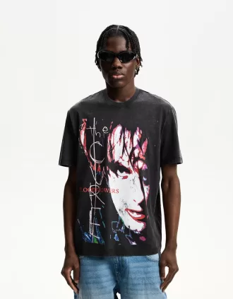 The Cure tryckt T-shirt