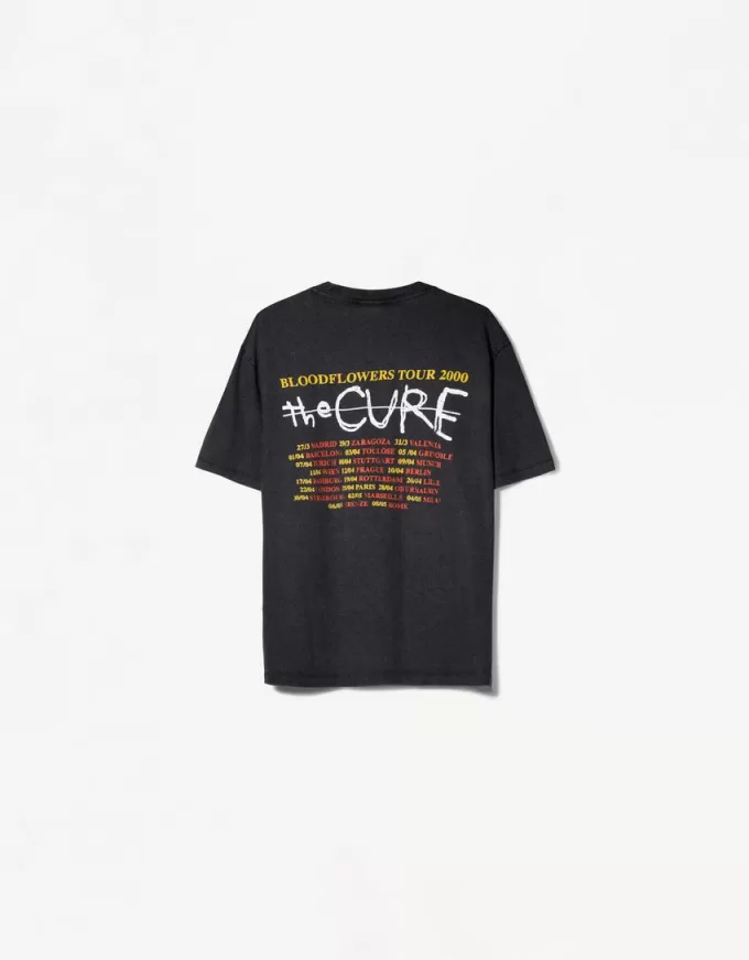 The Cure tryckt T-shirt The Cure tryckt T-shirt
