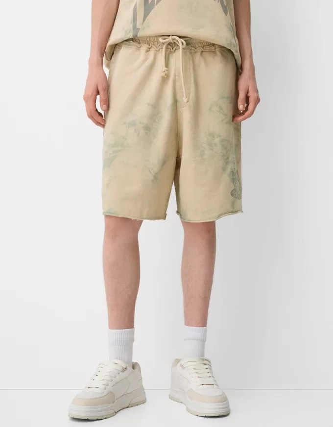Tie-dye baggy bermudashorts Tie-dye baggy bermudashorts