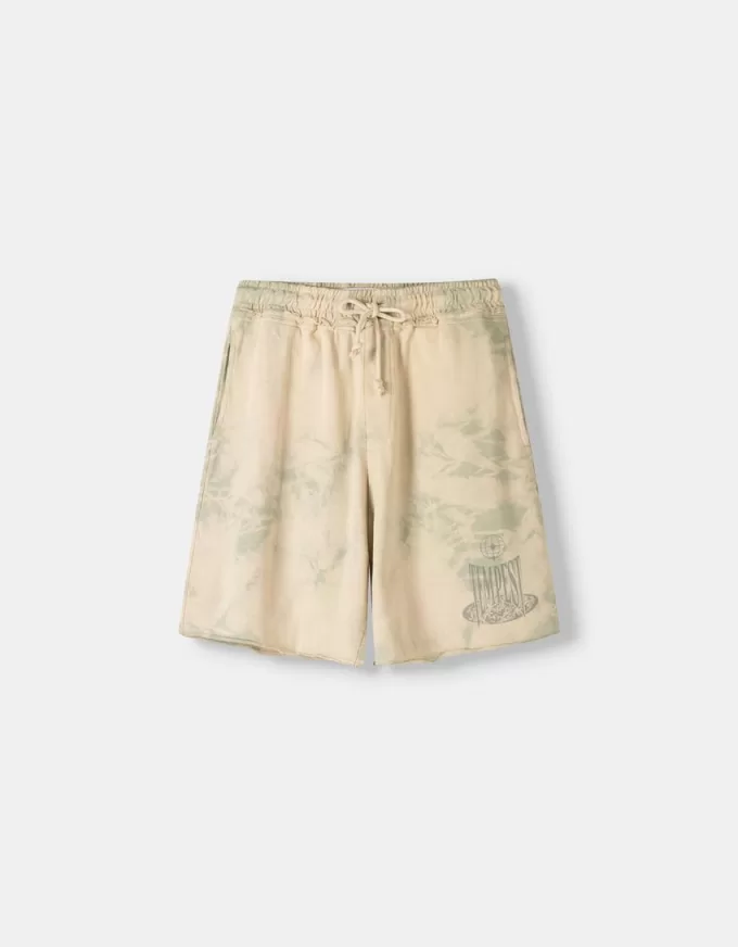 Tie-dye baggy bermudashorts Tie-dye baggy bermudashorts