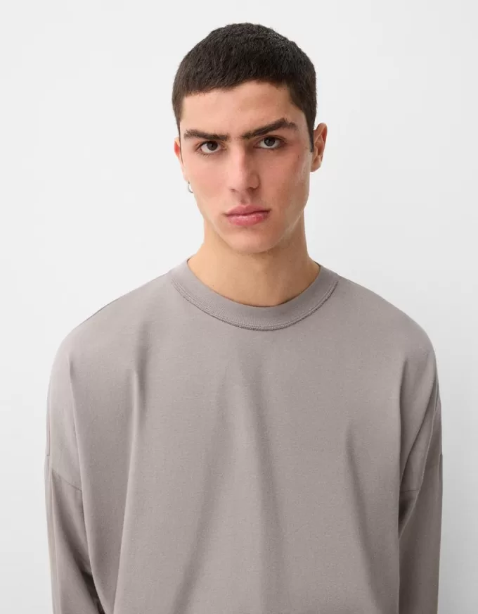 Tjock långärmad T-shirt Tjock långärmad T-shirt