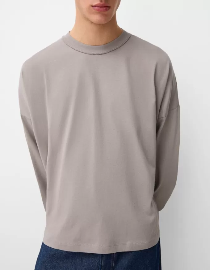 Tjock långärmad T-shirt Tjock långärmad T-shirt