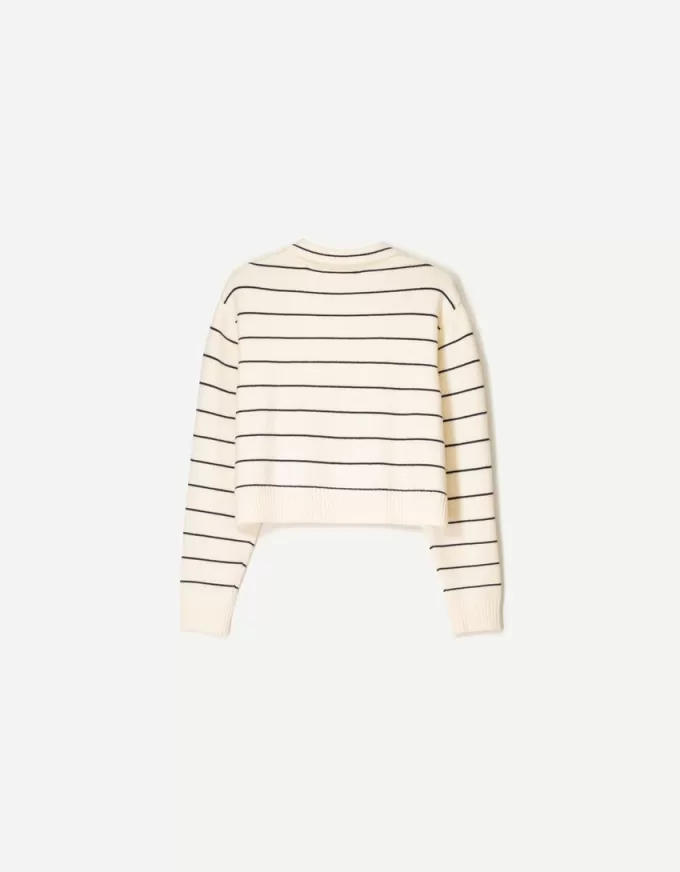 Tröja med polokrage Tröja med polokrage