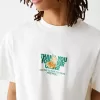 Tryckt boxy-fit kortärmad T-shirt Tryckt boxy-fit kortärmad T-shirt